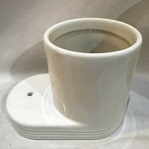 Nora Fleming Stoneware Pinstripes Round Cutie Container